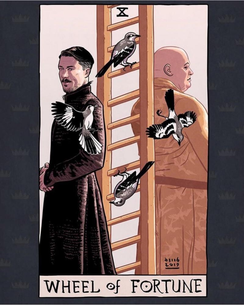 Tarot cards based on "Game of Thrones" Tarot cards based on "Game of Thrones"