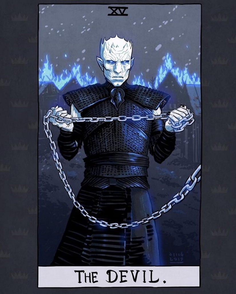 Tarot cards based on "Game of Thrones" Tarot cards based on "Game of Thrones"