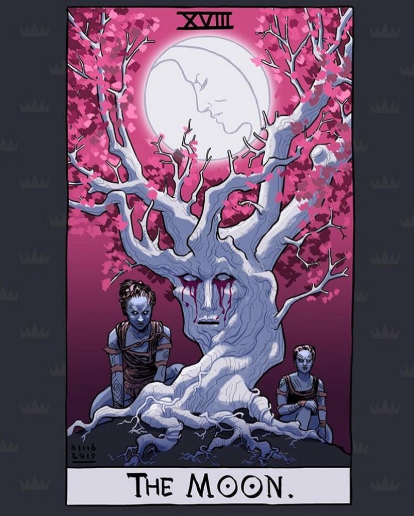 Tarot cards based on "Game of Thrones" Tarot cards based on "Game of Thrones"