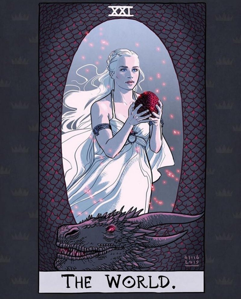 Tarot cards based on "Game of Thrones" Tarot cards based on "Game of Thrones"