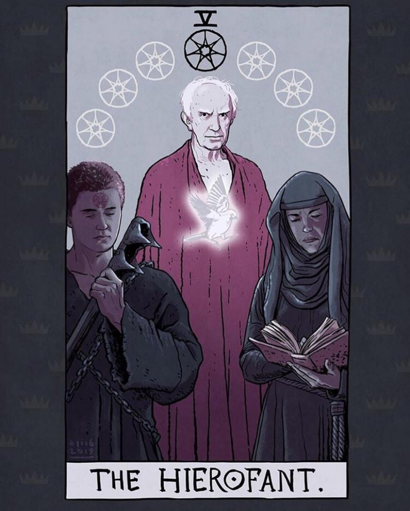 Tarot cards based on "Game of Thrones" Tarot cards based on "Game of Thrones"