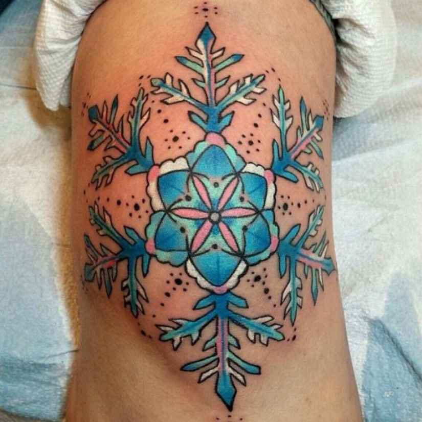 Tatuajes navideños, o cómo recordar tu Año Nuevo para siempre