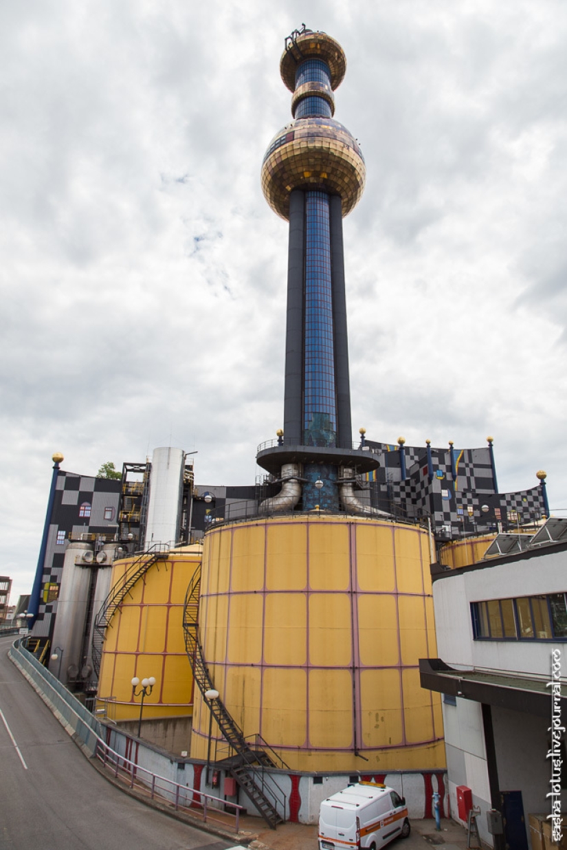 Technology, environmental friendliness and art: incineration plant in Vienna Technology, environmental friendliness and art: incineration plant in Vienna