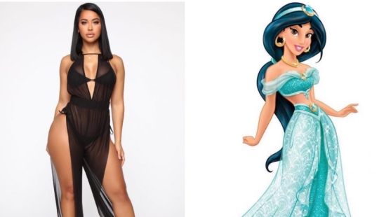 Tentación oriental: mono sexy como la princesa Jasmine de Fashion Nova