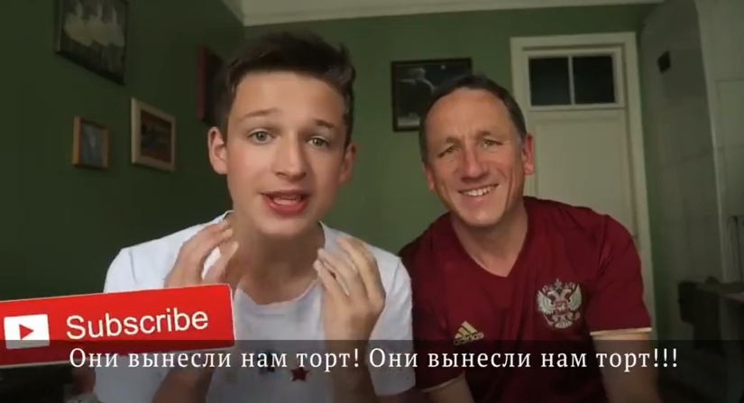 Terribly cute and extremely honest: a father and son from England debunked the main myths about Russia Terribly cute and extremely honest: a father and son from England debunked the main myths about Russia