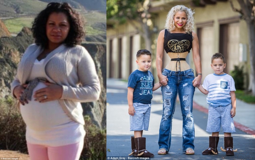 The American woman tightens her waist to 45 centimeters and does not take off her corset even during sex The American woman tightens her waist to 45 centimeters and does not take off her corset even during sex