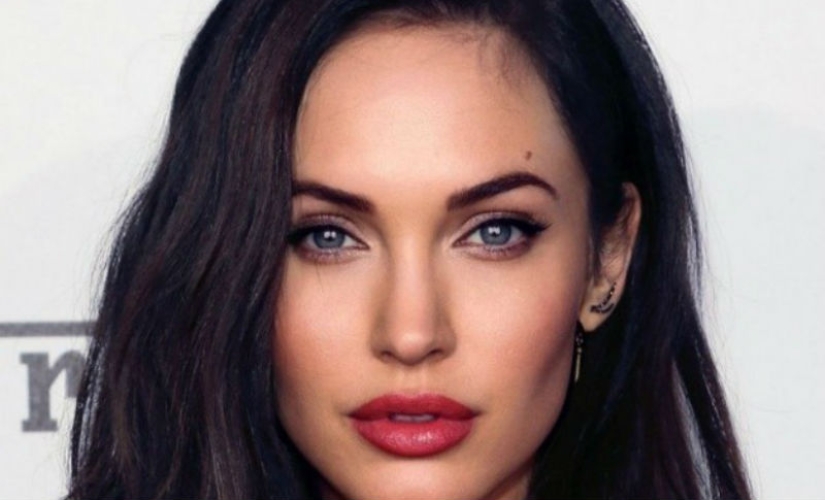 The artist combines photos of celebrities to get the perfect image