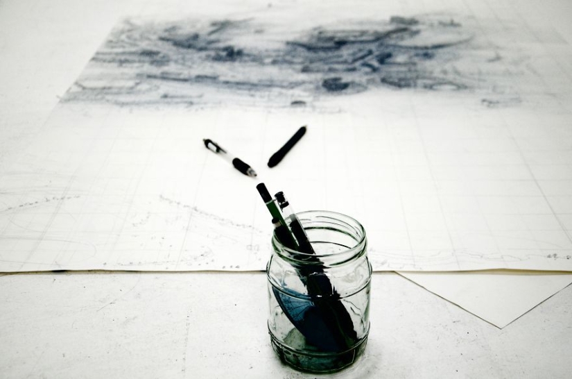 The artist decided to draw all 69 cities of the UK by hand, and it may take 17 years