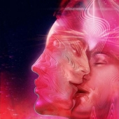 The artist took 20 different drugs to demonstrate the effects of drugs on the human brain