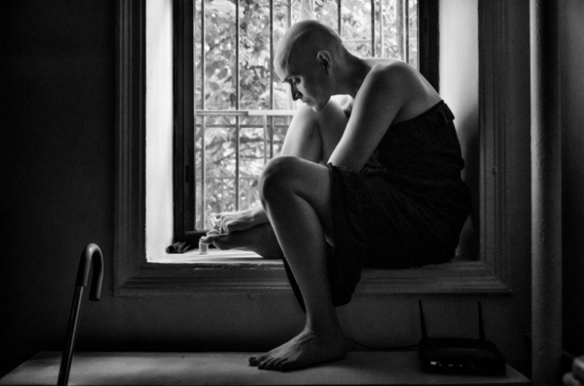 "The battle we didn't choose": an American captured how his wife was dying of cancer