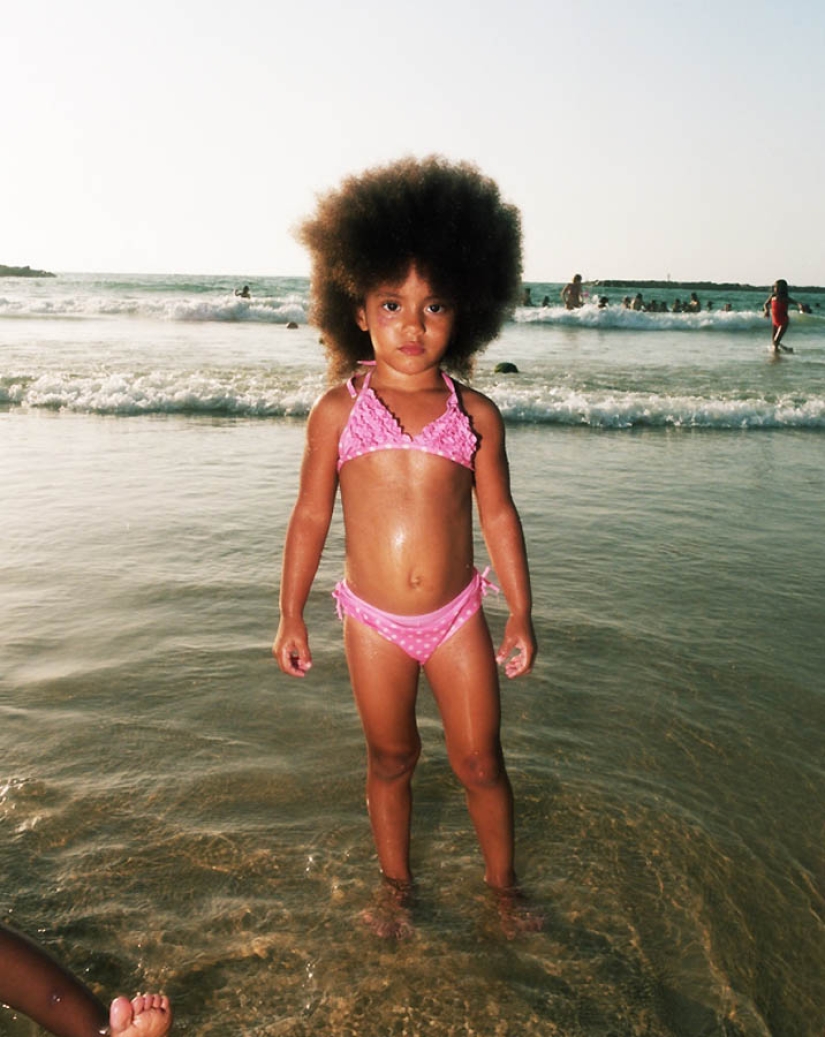 The beach in tel Aviv