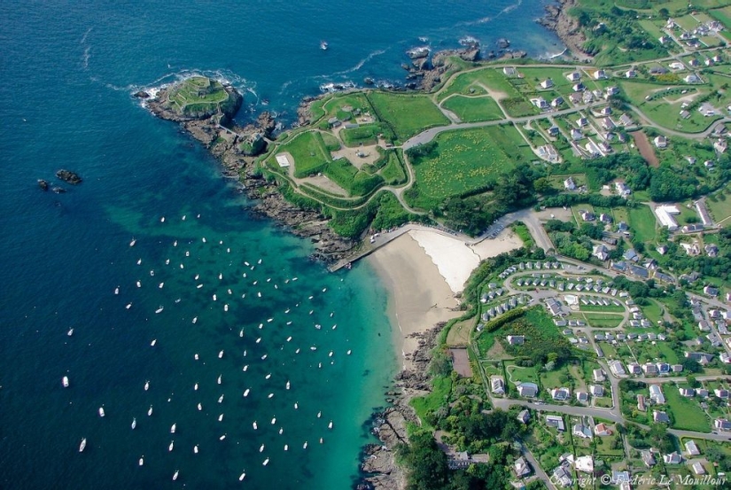 The beauty of France from a height