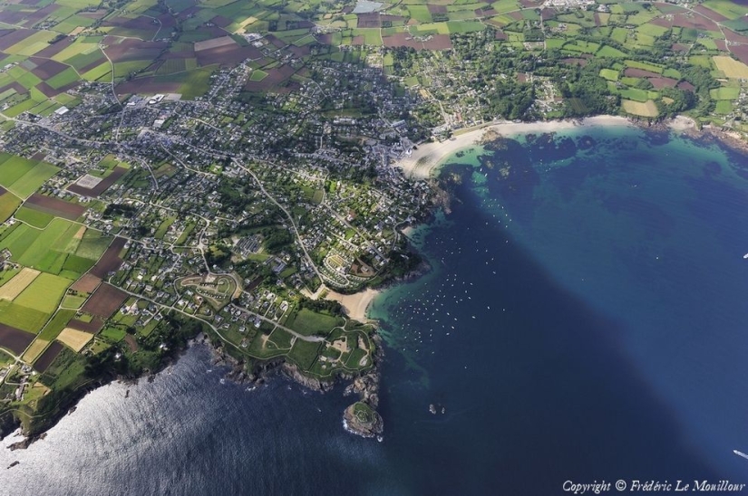 The beauty of France from a height