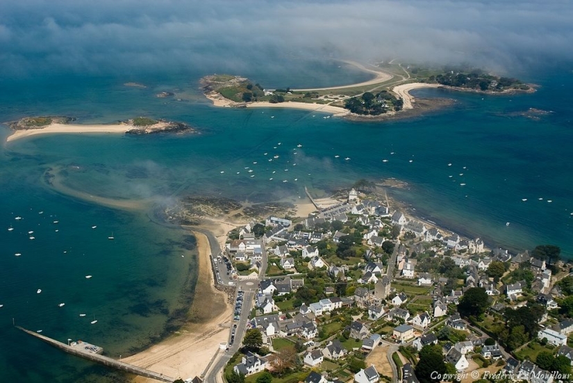 The beauty of France from a height