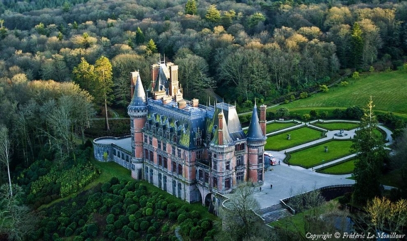 The beauty of France from a height