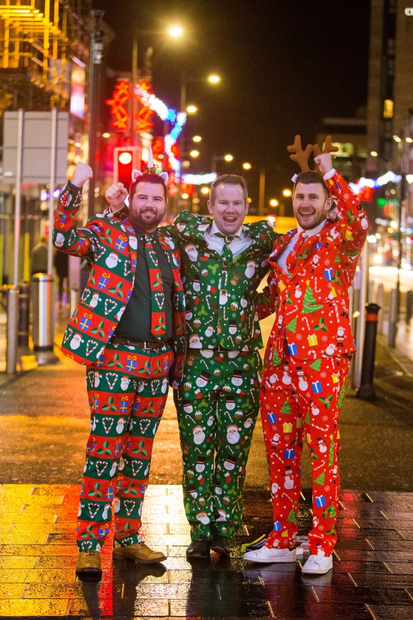 The bells are ringing! New Year's binge rolls across the UK