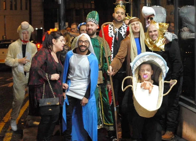 The bells are ringing! New Year's binge rolls across the UK