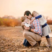 The best works of the photo contest "Father and Child"