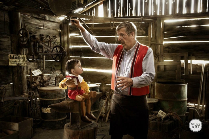 The best works of the photo contest "Father and Child"