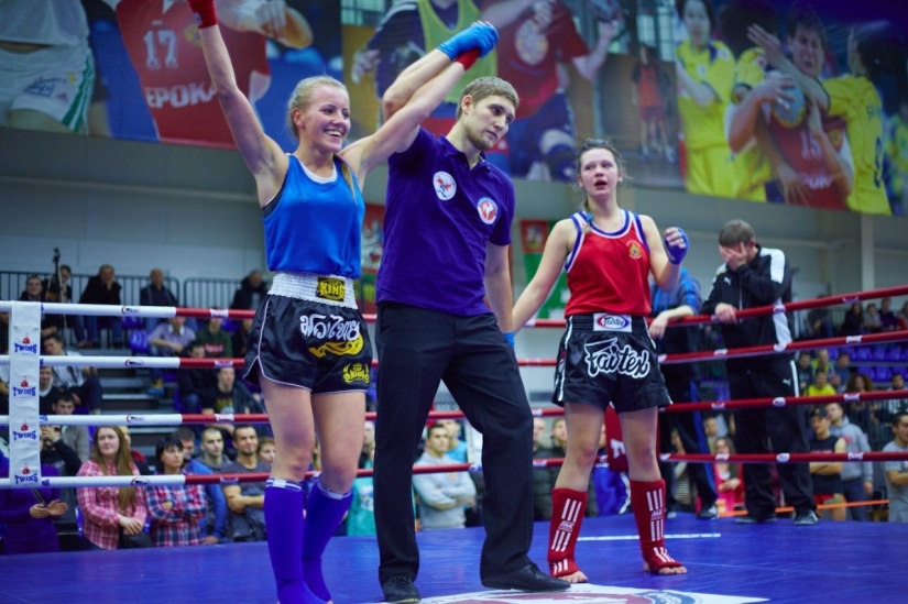 The body of 26-year—old Kristina Myalina, the champion of Russia in Thai boxing, was found in Moscow