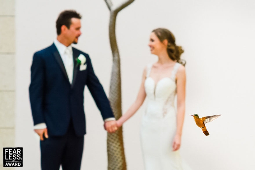 The brightest wedding pictures that will never get into the family album