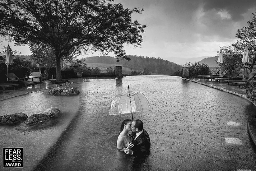 The brightest wedding pictures that will never get into the family album