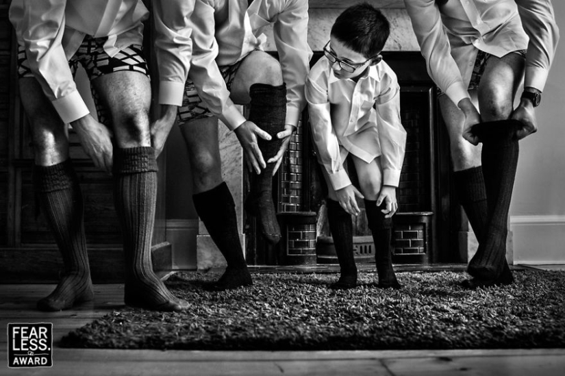 The brightest wedding pictures that will never get into the family album