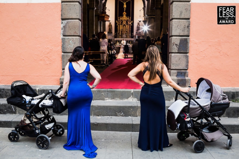 The brightest wedding pictures that will never get into the family album