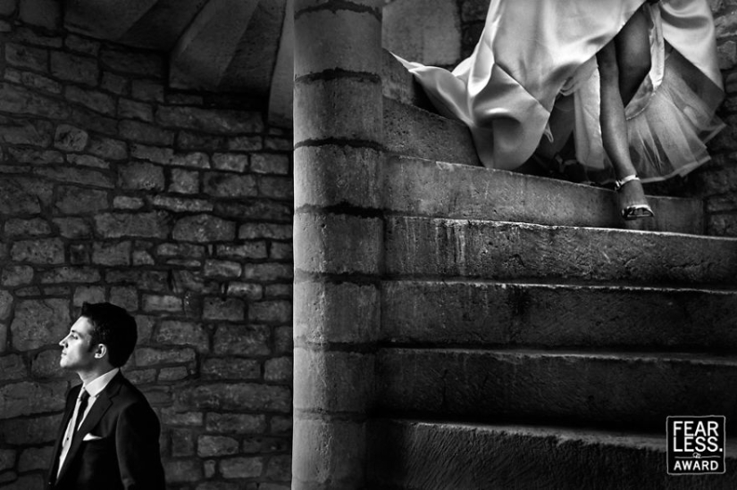 The brightest wedding pictures that will never get into the family album