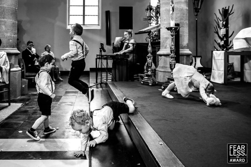 The brightest wedding pictures that will never get into the family album