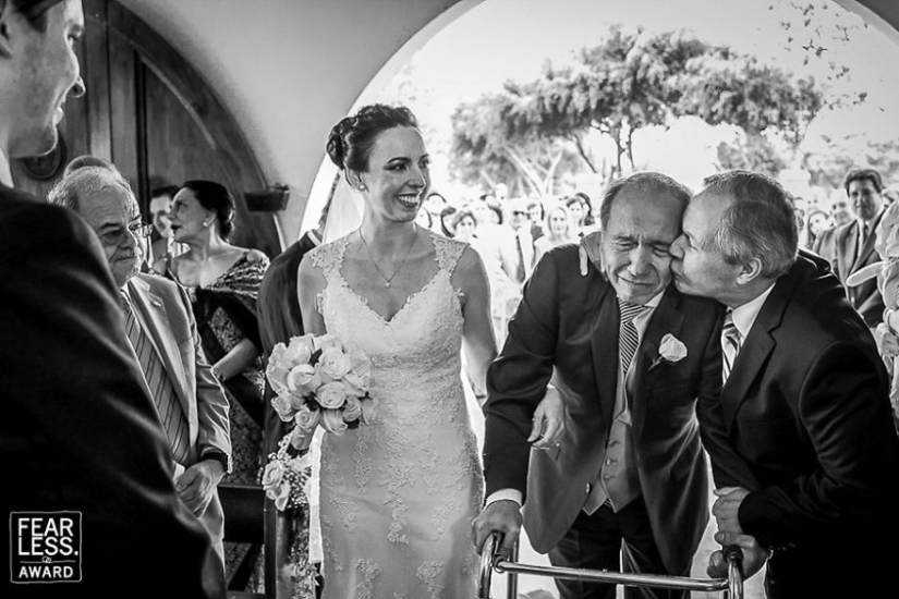 The brightest wedding pictures that will never get into the family album