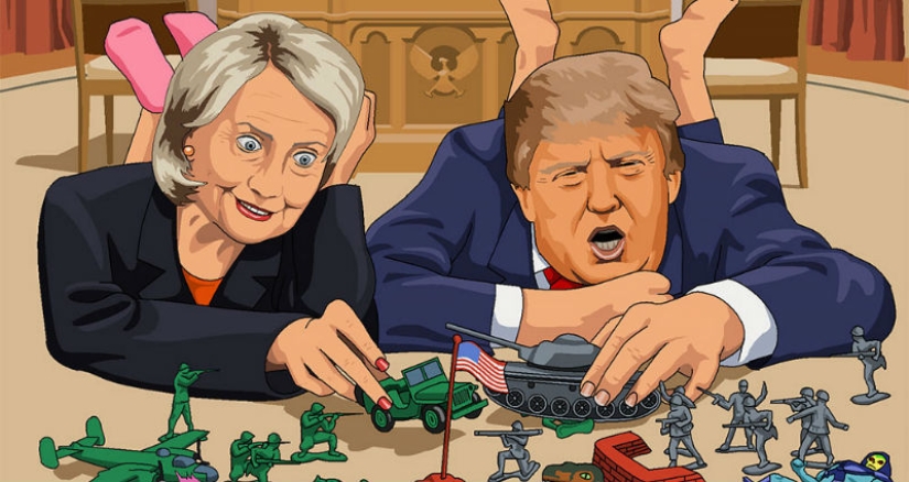 The Brit depicts in Paint any crazy fantasies of subscribers