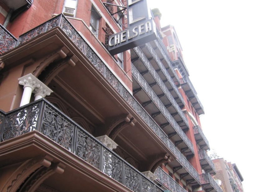 The Chelsea Hotel is the home of the New York bohemia