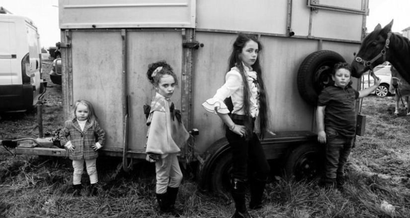The children of Irish Gypsies who grew up too early The children of Irish Gypsies who grew up too early