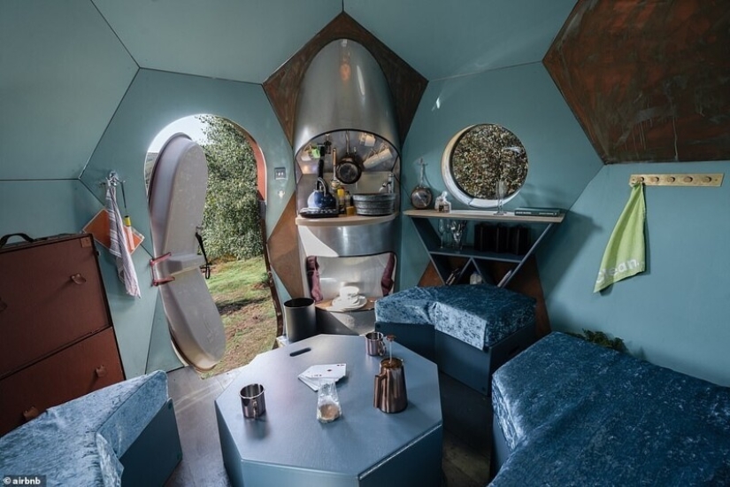 The Conker crazy hotel steampunk in the Welsh wilderness