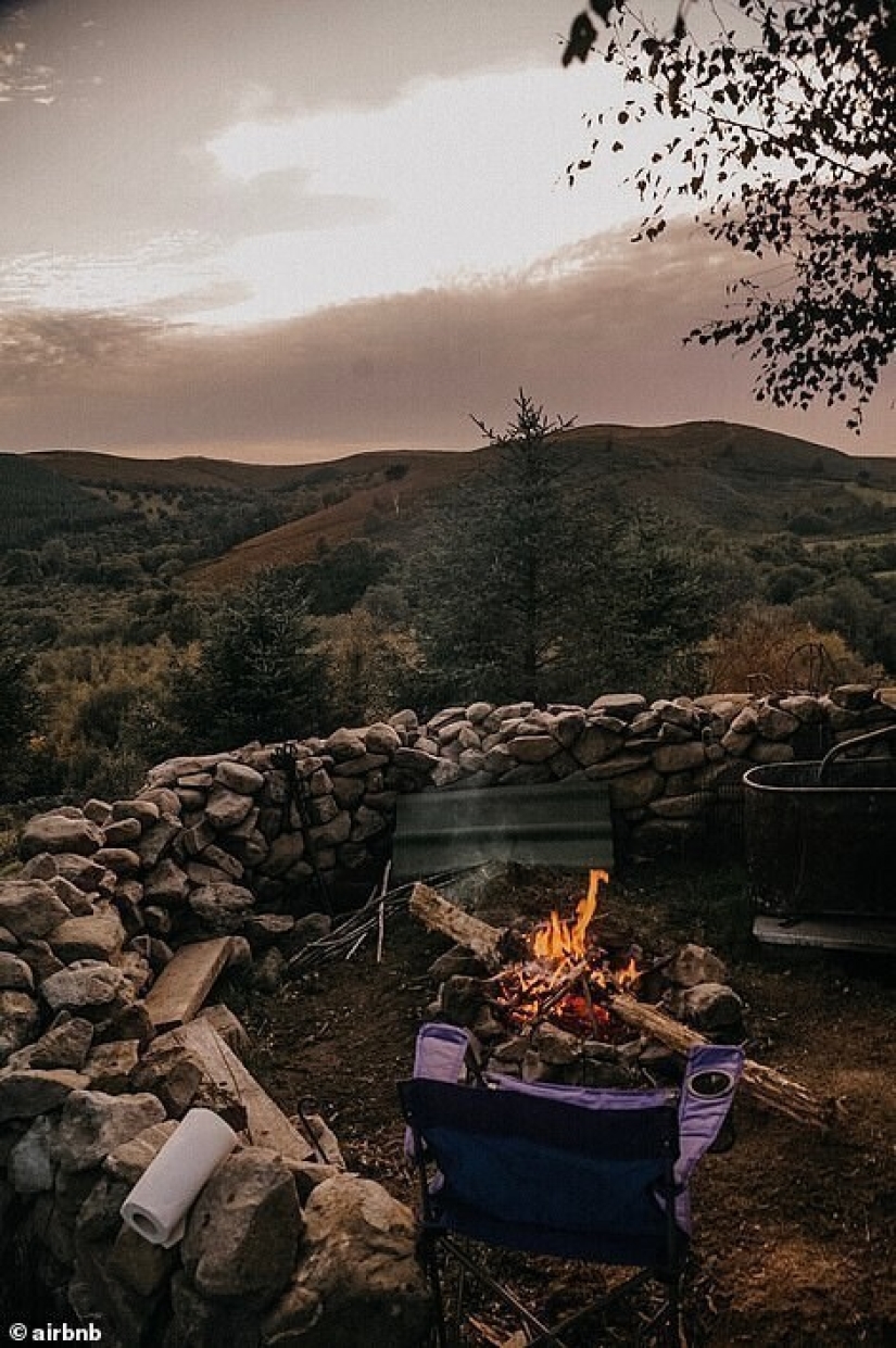 The Conker crazy hotel steampunk in the Welsh wilderness