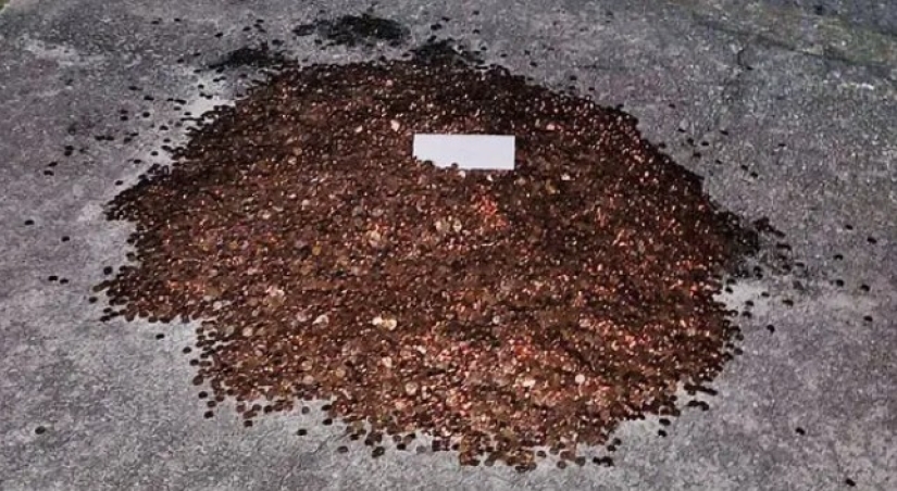 The employer gave the former employee a salary with a wheelbarrow of change and got sued The employer gave the former employee a salary with a wheelbarrow of change and got sued