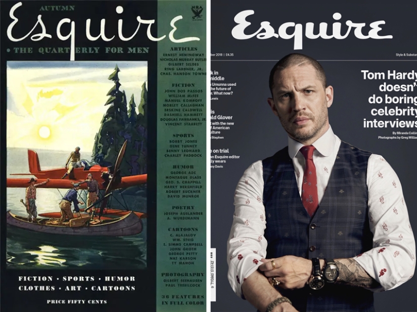 The evolution of cult magazine covers: then and now The evolution of cult magazine covers: then and now