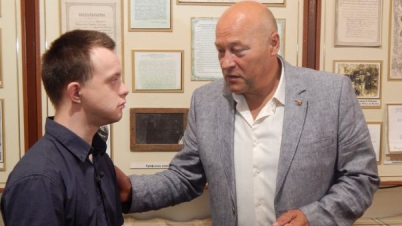 The first Ukrainian university graduate with Down syndrome got a job The first Ukrainian university graduate with Down syndrome got a job