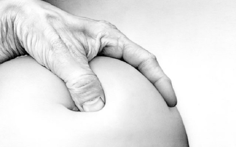 The Flesh Project: Kat Riley's realistic drawings explore the theme of body and touch