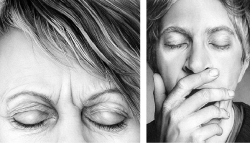 The Flesh Project: los dibujos realistas de Kat Riley exploran el tema del cuerpo y el tacto