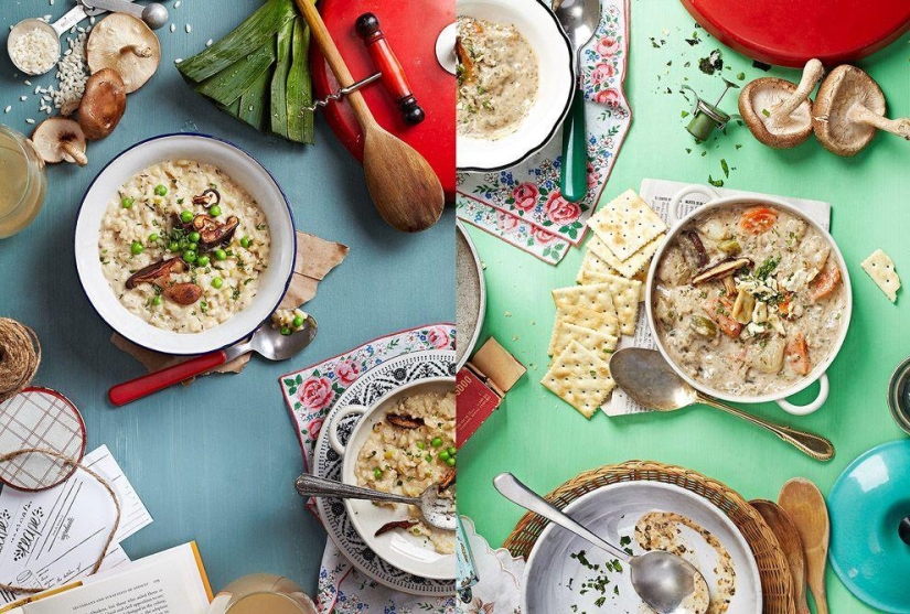 The food in the photo has never been so delicious! The food in the photo has never been so delicious!