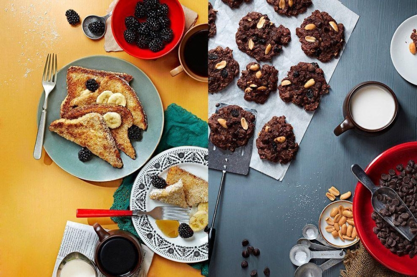 The food in the photo has never been so delicious! The food in the photo has never been so delicious!