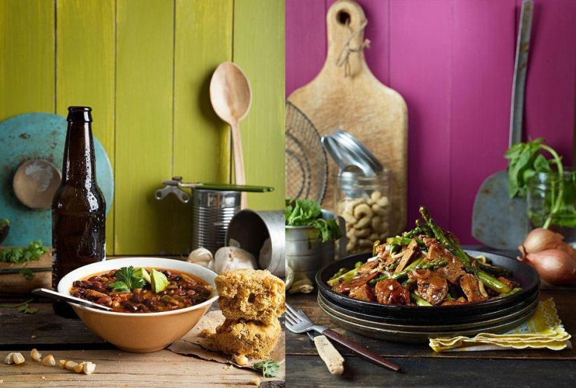 The food in the photo has never been so delicious! The food in the photo has never been so delicious!