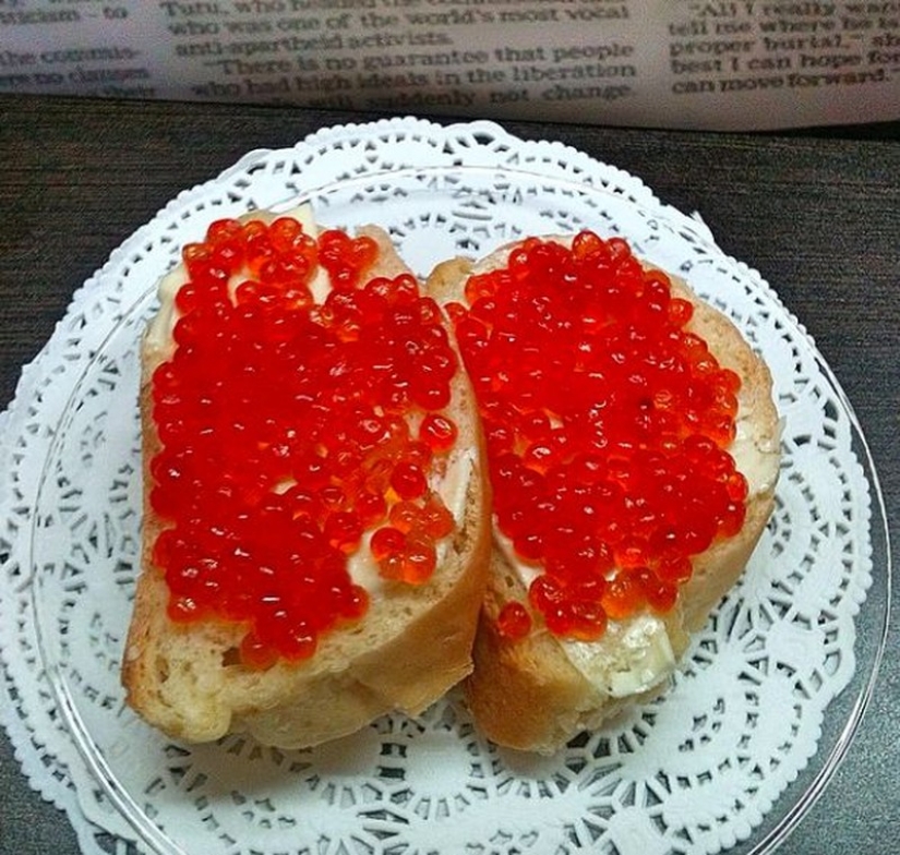 The French were shown photos of "French" food from Russian Instagram The French were shown photos of "French" food from Russian Instagram