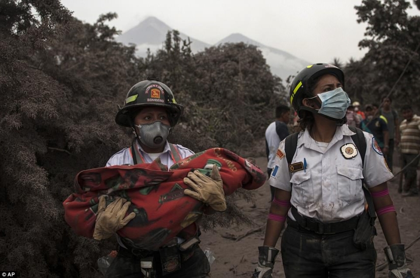 The Fuego volcano in Guatemala killed 69 people in a day. The death toll is growing
