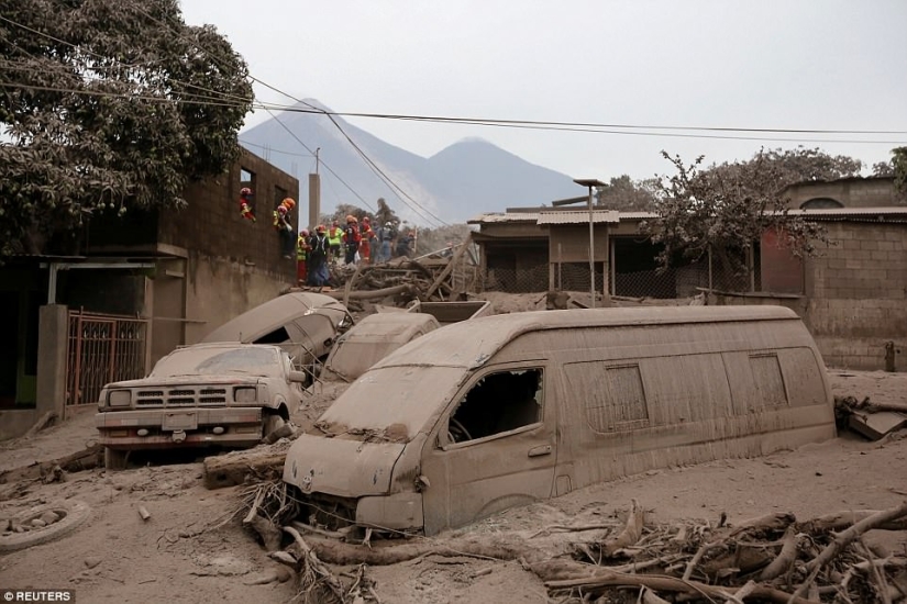 The Fuego volcano in Guatemala killed 69 people in a day. The death toll is growing