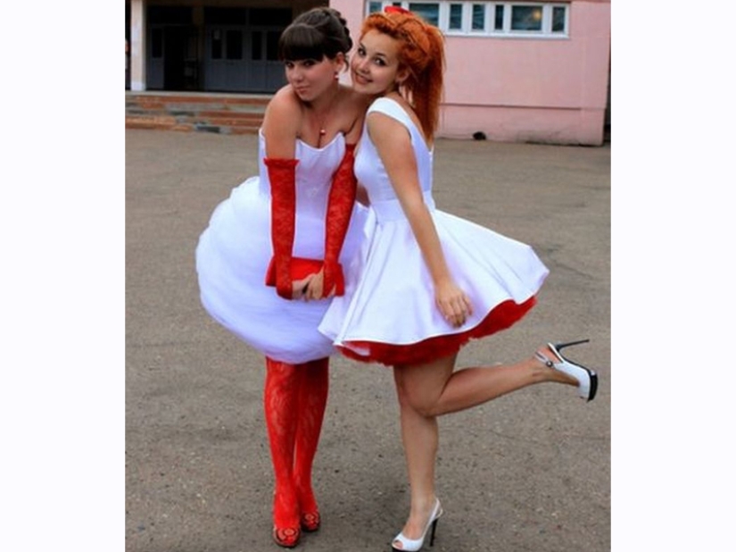 The funniest graduates of the world and their strange outfits: 20 photos The funniest graduates of the world and their strange outfits: 20 photos