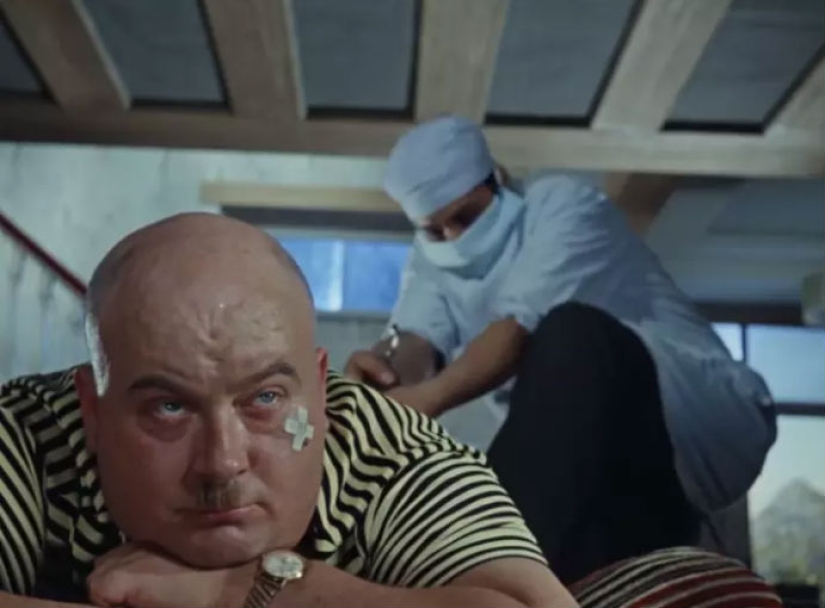 The German was shown the Soviet film "The Caucasian Captive", and here are his comments The German was shown the Soviet film "The Caucasian Captive", and here are his comments