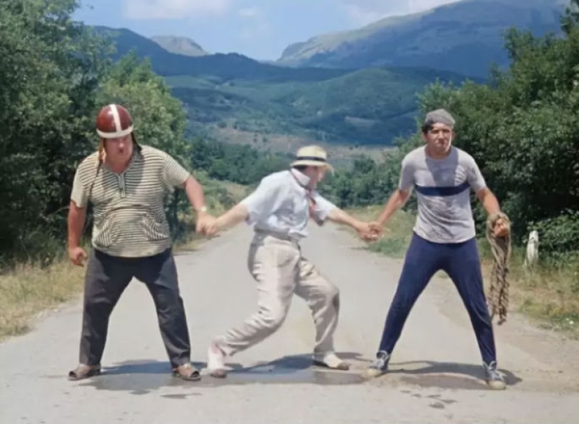 The German was shown the Soviet film "The Caucasian Captive", and here are his comments The German was shown the Soviet film "The Caucasian Captive", and here are his comments